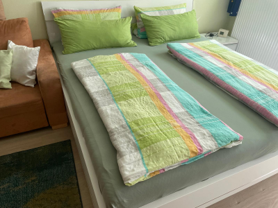 Schlaf-, Wohnzimmer